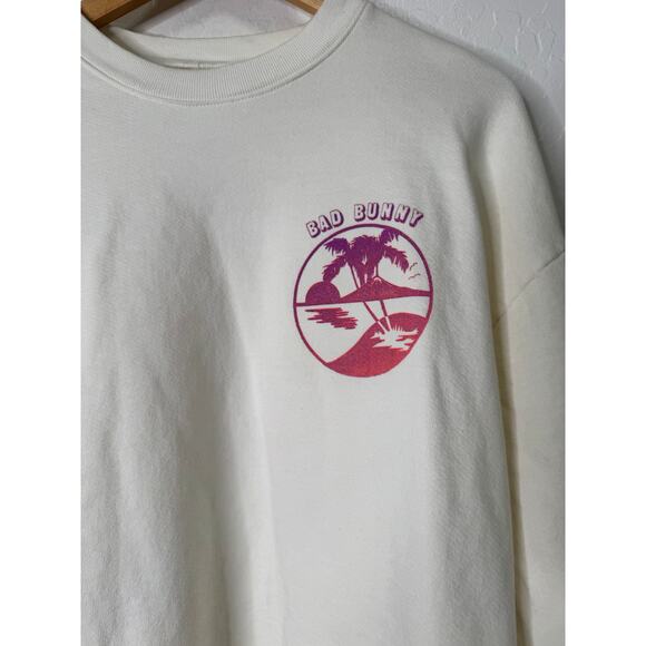 Bad Bunny Sweatshirt Un Verano Sin Ti Thick Fleece Official Merch Size Large - Picture 5 of 6